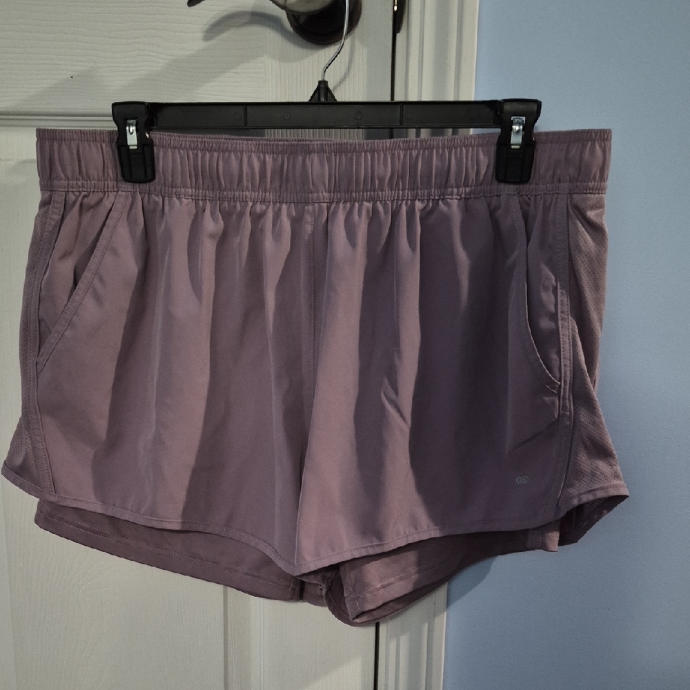 Women's Mauve Athletic Shorts